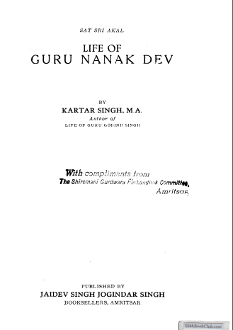  Life of Guru Nanak Dev